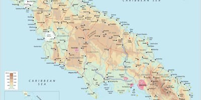 Карта скарбаў Бах Ямайка