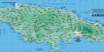 Карта ранавей-бі Ямайка